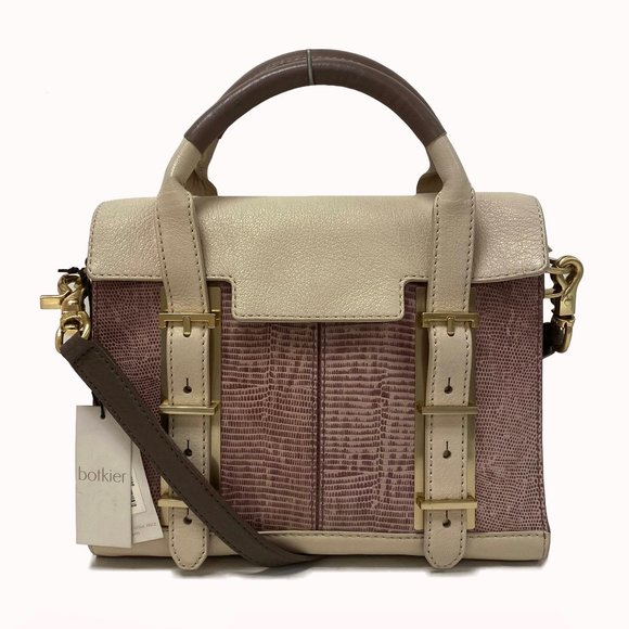 30% OFF Botkier Eden Embossed Satchel Bag - Picture 1 of 9